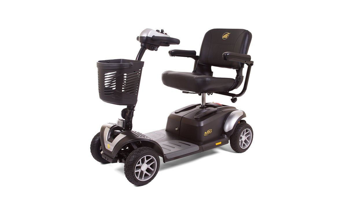 Buzzaround EX 4-Wheel scooter in Silver thumbnail
