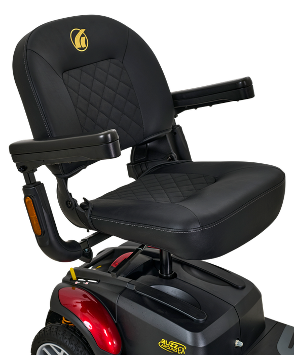 Buzzaround EX 4-Wheel seat detail thumbnail