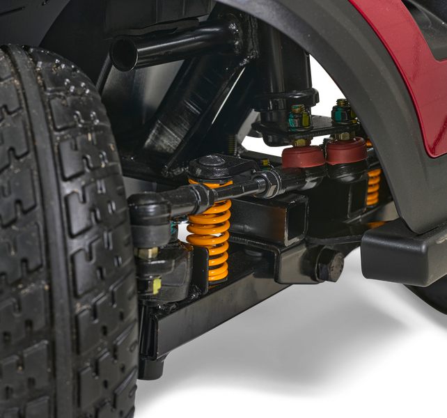 Buzzaround EX 4-Wheel suspension detail thumbnail