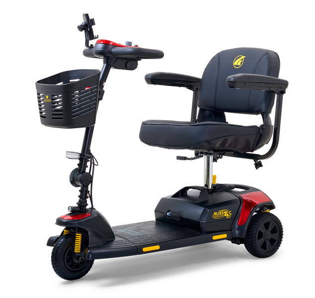 Buzzaround XLS-HD 3-Wheel front three quarter view thumbnail