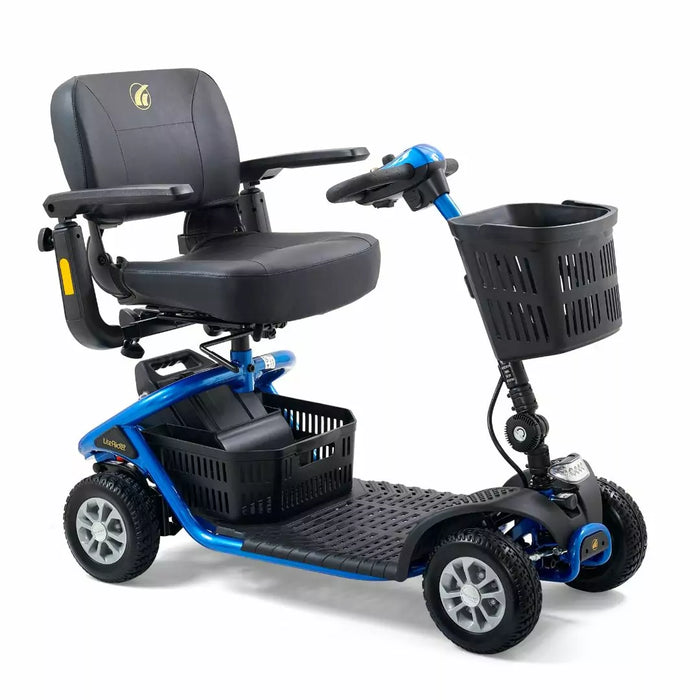Golden LiteRider 4-Wheel GL141D Mobility Scooter in Blue