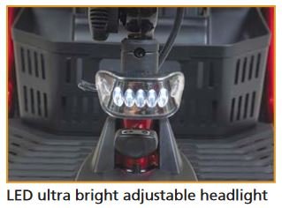 LiteRider 4-Wheel headlight detail thumbnail